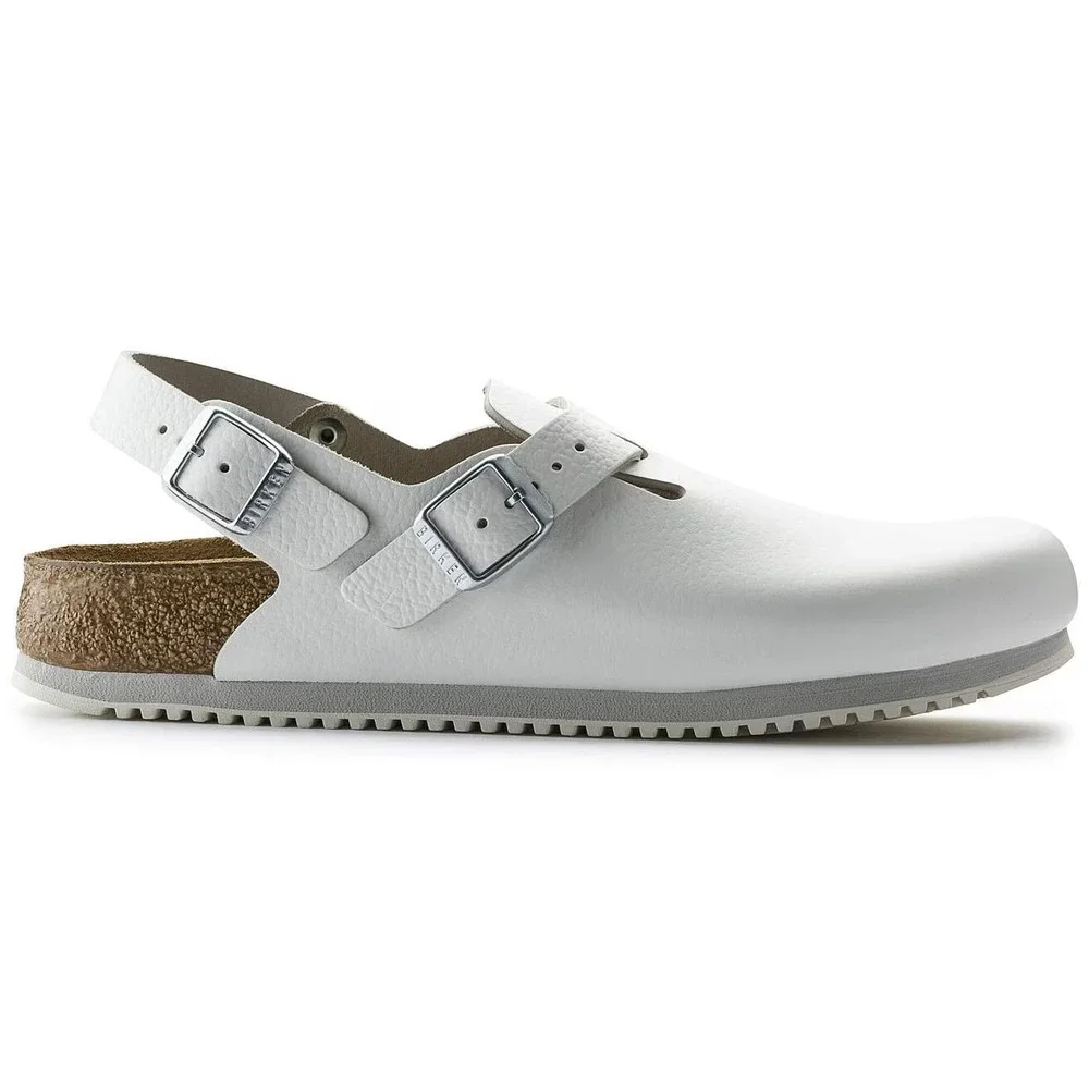 9 W / 7 M - [NEW] Birkenstock Tokio Super Grip Unisex Sandals 'White' 0061136